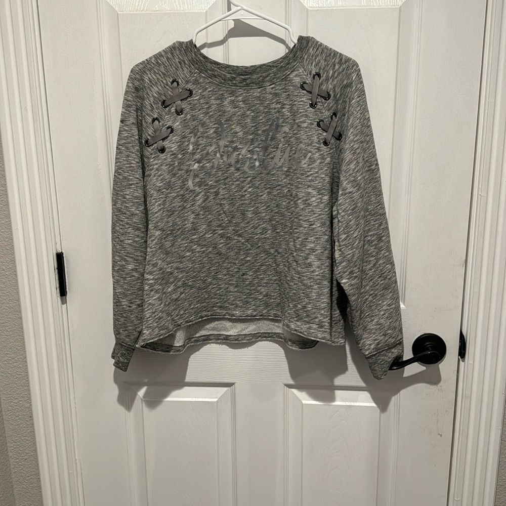 Justice girls active wear sweatshirt size 18/20